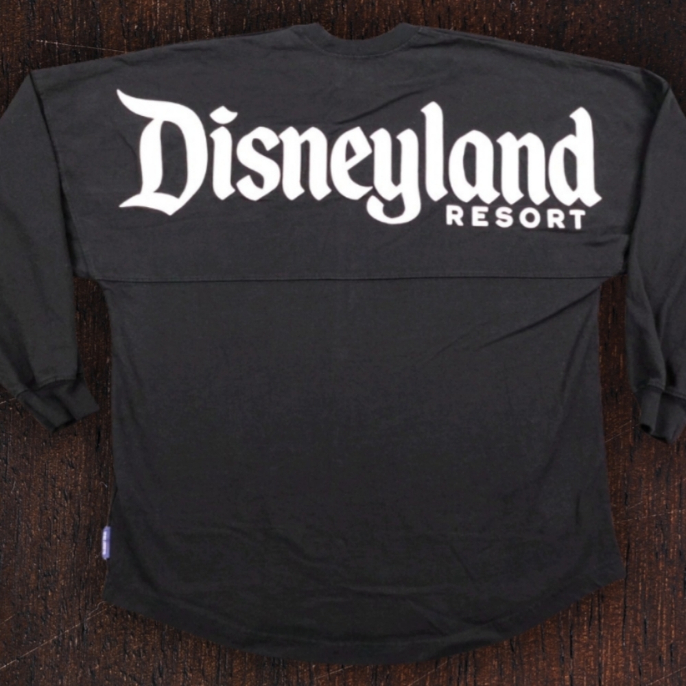 Disneyland Resort Black White Spirit Jersey Large | Authentic